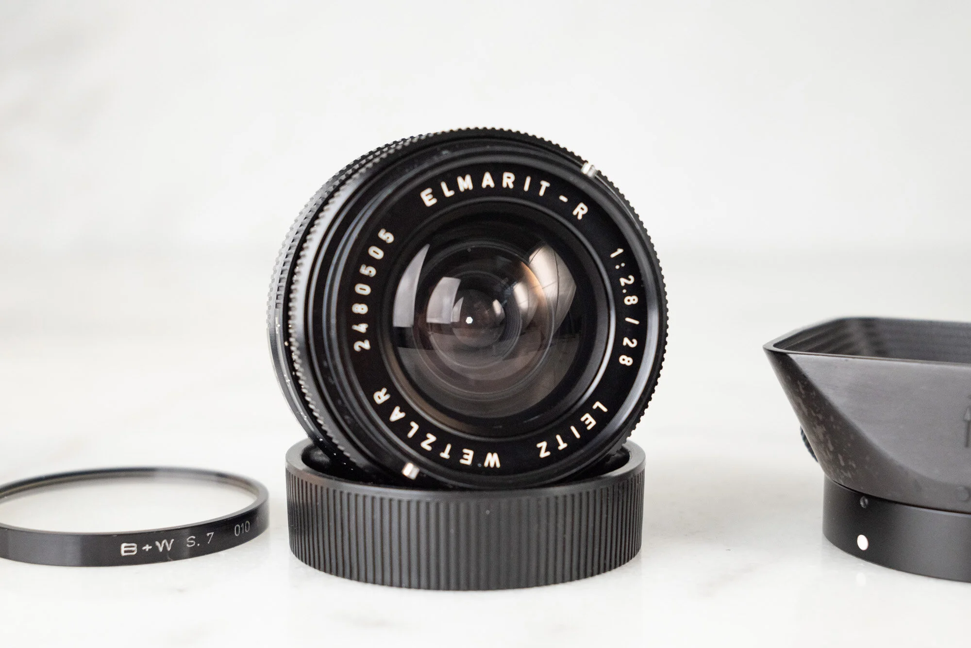 Leica Leitz Wetzlar Elmarit R 28mm F/2.8 Two Cam Fast Prime Lens